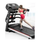 Multifunctional Folding Treadmill 2.0HP – Hydraulic Home Running Machine 1–14 km/h with LCD Display, Massage & Sit-Up Function