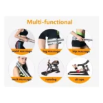 Multifunctional Folding Treadmill 2.0HP – Hydraulic Home Running Machine 1–14 km/h with LCD Display, Massage & Sit-Up Function