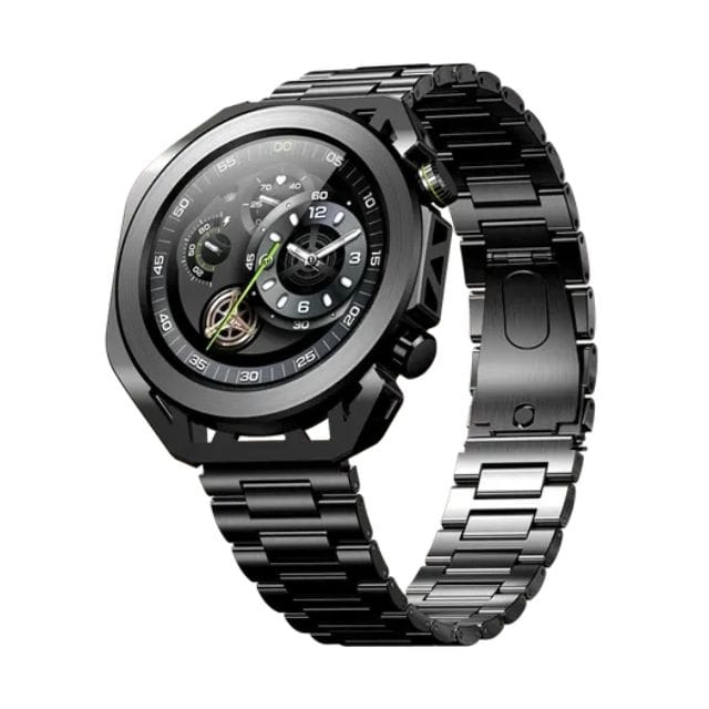 Oraimo Watch Pro X OSW-851H 1.43" AMOLED Smart Watch with Bluetooth Calling, 2 Extra Replaceable Cases & Straps, IP68 Waterproof