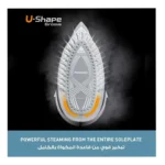 Panasonic NI-U450 Steam Iron Powerful 2400W, Ceramic Soleplate, 140g/min