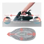Panasonic NI-U450 Steam Iron Powerful 2400W, Ceramic Soleplate, 140g/min