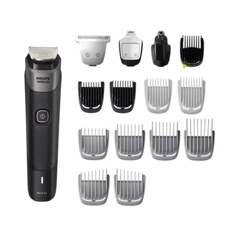 Philips Norelco Multigroom 5000 All-in-One Trimmer – 18-Piece Grooming Kit with 11 Length Settings