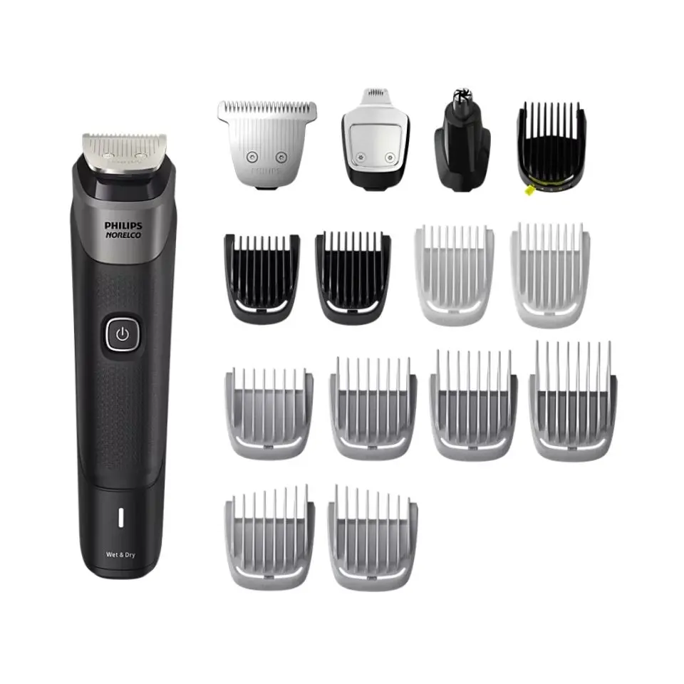 Philips 18 in 1 trimmer2 Philips Norelco Multigroom 5000 All-in-One Trimmer – 18-Piece Grooming Kit with 11 Length Settings