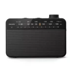 Philips TAR2509/10 Portable FM/AM Analogue Radio – AC & Battery Powered, 3.5" Speaker, Tone Control