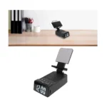 Phone Stand with Bluetooth Speaker, Wireless Charger & Alarm Clock