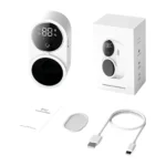 UV Toothbrush Sanitizer Case with Wall Mount, Rechargeable 1800mAh Electric Toothbrush Holder