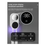 UV Toothbrush Sanitizer Case with Wall Mount, Rechargeable 1800mAh Electric Toothbrush Holder