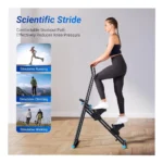 Vertical Climber Foldable Stair Stepper Exercise Machine – Full Body Cardio Trainer