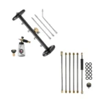 16-Inch 2-in-1 Pressure Washer Undercarriage Cleaner with Foam Cannon