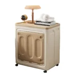 120L Foldable Storage Box Organizer with Wheels – Large Capacity PP Plastic Dust-Proof Clothes Storage Cabinet