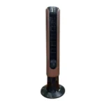 Tower Fan 40W With Remote Control, 3 Speeds, 8-Hour Timer & 80° Automatic Oscillation