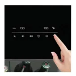 Smart Coffee Table with 135L Dual-Zone Built-in Refrigerator, 20W × 2 Bluetooth 5.0 Stereo Speakers, 15W Wireless Charging, RGB Lighting, USB & Type-C Ports, Dual AC Outlets
