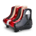 Shiatsu Foot, Calf & Leg Massager with Kneading, Rolling, Vibration & Heat