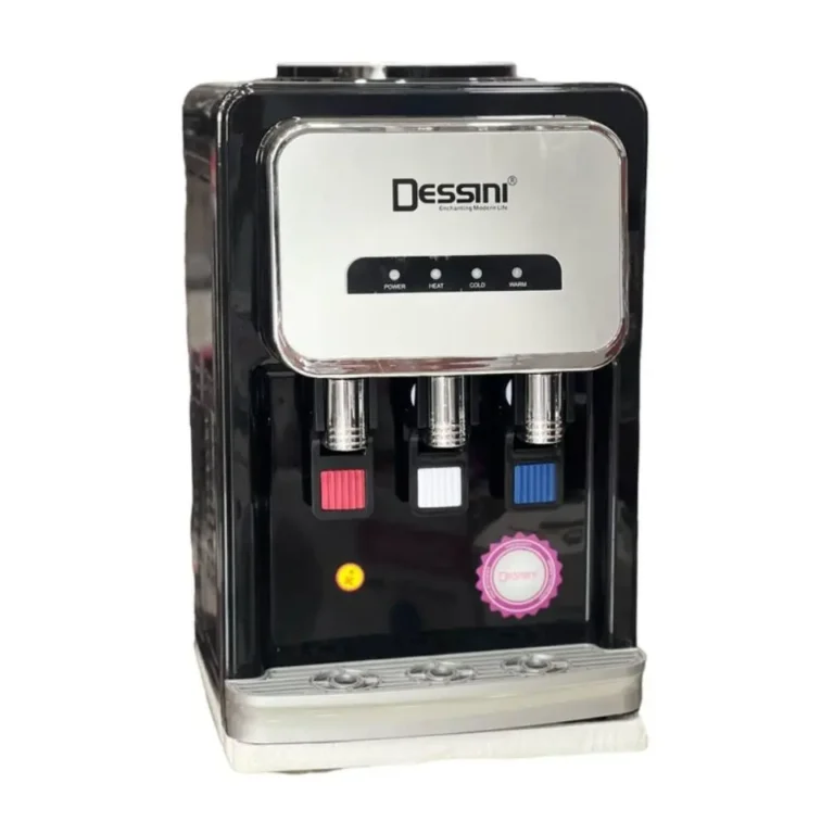 Desini DK300 3-Tap Water Dispenser – Hot, Cold & Warm Water Cooler, 500W, Compressor Cooling