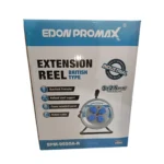 EDON Promax EPM-9550A 50m Heavy-Duty Extension Cable Reel – 3×2.5mm² Copper Cable, 4 Outlets