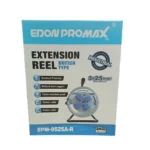 Edon Promax EPM-9525A-R 25m Industrial Extension Cable Reel – 4 Outlets