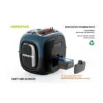 Hopestar PartyOne Ultimate 240W High Power Outdoor Party Speaker Bluetooth 5.3, 30,000mAh Battery, Dual Wireless Microphones