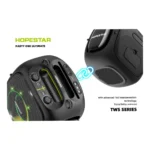 Hopestar PartyOne Ultimate 240W High Power Outdoor Party Speaker Bluetooth 5.3, 30,000mAh Battery, Dual Wireless Microphones