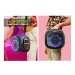 Hopestar PartyOne Ultimate 240W High Power Outdoor Party Speaker Bluetooth 5.3, 30,000mAh Battery, Dual Wireless Microphones