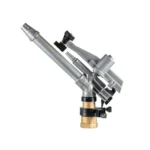 1.5-Inch Heavy-Duty Irrigation Impact Rain Gun Sprinkler 360° Adjustable Long-Range Water Sprinkler, High-Pressure Irrigation Nozzle