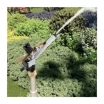 1.5-Inch Heavy-Duty Irrigation Impact Rain Gun Sprinkler 360° Adjustable Long-Range Water Sprinkler, High-Pressure Irrigation Nozzle