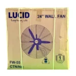 Lucid 24-Inch Heavy-Duty Industrial Wall-Mounted Fan FW-55 – High-Velocity Oscillating Fan