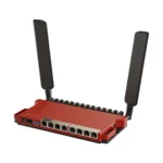 MikroTik L009 Series Router (L009UiGS-2HaxD-IN) – Wi-Fi 6, 8× Gigabit Ethernet, 2.5G SFP, PoE-In/PoE-Out