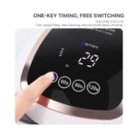 BQ-V3 UV/LED Nail Lamp – 168W Professional Gel Polish Dryer