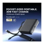 Oraimo PowerNova L21 20000mAh Power Bank OPB-7203C – 30W Fast Charging