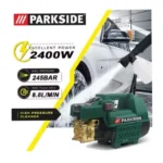 Parkside High Pressure Washer 2400W , 245bar , 3600 PSI , 8.8L/min , 220V