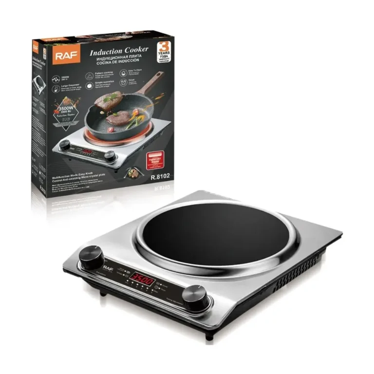 RAF R.8102 Electric Induction Cooker 3500W – Single-Zone Digital Induction Hot Plate