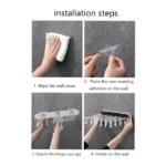 Wall-Mounted Foldable Sock Drying Rack with 24 Clips – Space-Saving Plastic Laundry Hanger