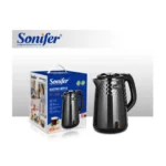 Sonifer SF-2160 Electric Kettle – 2L Stainless Steel, Temperature Control, 1500–2000W