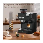 SONIFER SF-3570 3-in-1 Coffee Machine with Grinder – 1450W, 19-Bar Pressure, 150g Bean Container, 2L Water Tank
