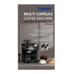 SONIFER SF-3570 3-in-1 Coffee Machine with Grinder – 1450W, 19-Bar Pressure, 150g Bean Container, 2L Water Tank