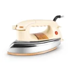 Sonifer SF-9022 Electric Dry Iron – 1000–1200W, Golden Non-Stick Soleplate, Adjustable Thermostat
