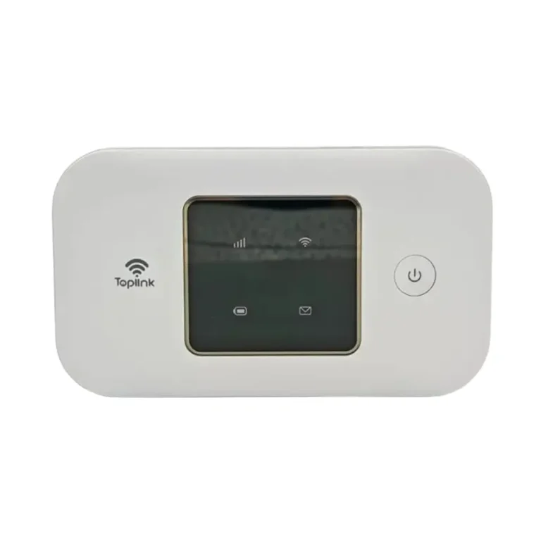 TOPLINK MR52 Ultra 4G Pocket Mobile Wi-Fi Router – 4600mAh Battery, LTE Cat4, Dual-Band 300Mbps, Up to 12 Devices