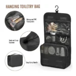 8-Piece Travel Packing Cubes Set – Lightweight Polyester Luggage Organizer with Shoe Bag, Hanging Toiletry Bag, Laundry Bag & Accessories Pouch