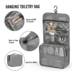 8-Piece Travel Packing Cubes Set – Lightweight Polyester Luggage Organizer with Shoe Bag, Hanging Toiletry Bag, Laundry Bag & Accessories Pouch