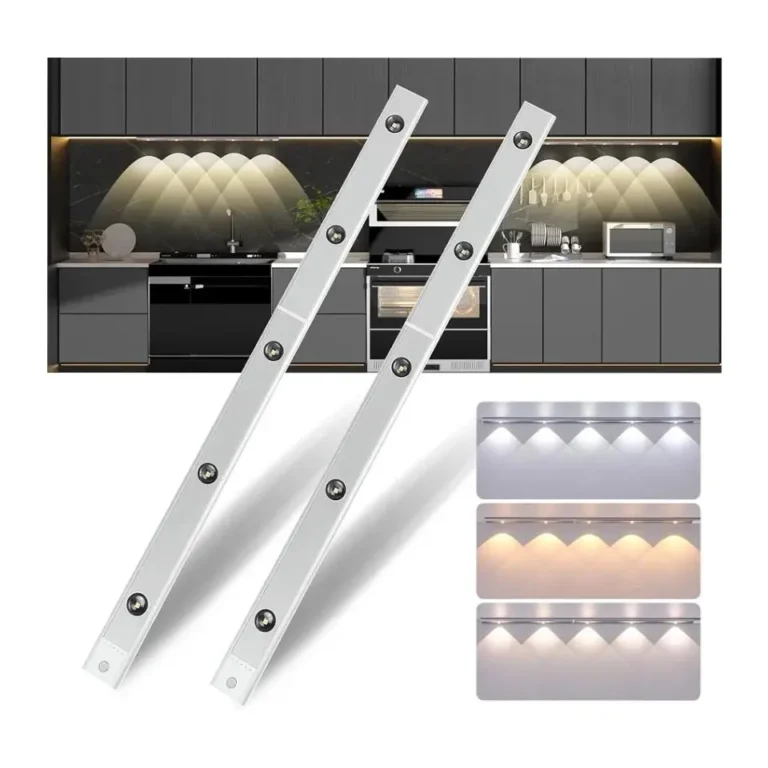 100cm Wireless Under Cabinet LED Light with Motion Sensor – USB Rechargeable Warm White Closet & Kitchen Light