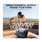 DaranEner NEO2000 2000WPortable Power Station 2073.6Wh, LiFePO4 Battery