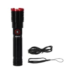 Geepas GFL4667 Zoomable Rechargeable LED Flashlight – 1500 Lumens, 600m Beam, 5 Hours Runtime, Type-C Charging - Image 3