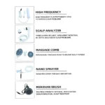 5-in-1 Scalp Analysis & Hair Care Machine – 10-Inch LCD Hair, Scalp & Skin Analyzer