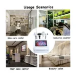 5-in-1 Scalp Analysis & Hair Care Machine – 10-Inch LCD Hair, Scalp & Skin Analyzer