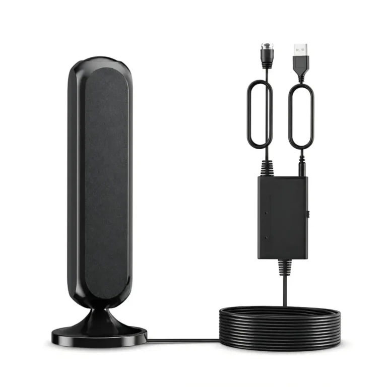 Digital HDTV Indoor Digital TV Antenna – 25dBi Amplified Free-to-Air TV Antenna with USB Power