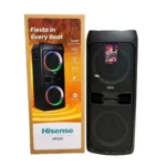 Hisense HP300 DJ Bluetooth Party Speaker – 400W, Bluetooth 5.0, RGB Lights, Karaoke, USB, AUX & TWS