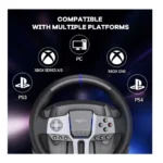 PXN V9 GEN2 Racing Steering Wheel – 270°/900° with 6+R Gear Shifter, Hall Effect Pedals & Paddle Shifters