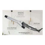 Sonashi SBS-800 3-in-1 Hair Dressing Set Hair Dryer, Hair Straightener & 19mm Curler, 2200W