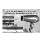 Sonashi SBS-800 3-in-1 Hair Dressing Set Hair Dryer, Hair Straightener & 19mm Curler, 2200W
