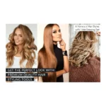 Sonashi SBS-800 3-in-1 Hair Dressing Set Hair Dryer, Hair Straightener & 19mm Curler, 2200W